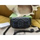 GG Marmont belt bag in black leather 699757 