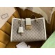 GUCCI PADLOCK GG MEDIUM SHOULDER BAG 479197（white ）