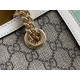 GUCCI PADLOCK GG SMALL SHOULDER BAG 498156 ( white )