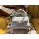 Gucci Horsebit 1955 mini bag in white leather