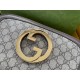 Gucci Blondie shoulder bag in brown leather 699268