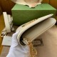 Gucci Blondie shoulder bag in white leather 699268