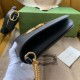 Gucci Blondie shoulder bag in black leather 699268