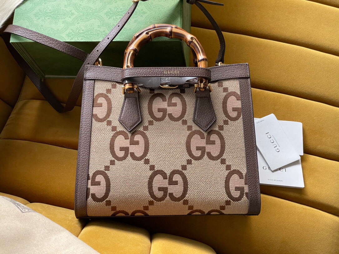 Gucci Diana jumbo GG small tote bag 