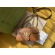 GG Marmont Mini Bag Matelassé in brown Leathe