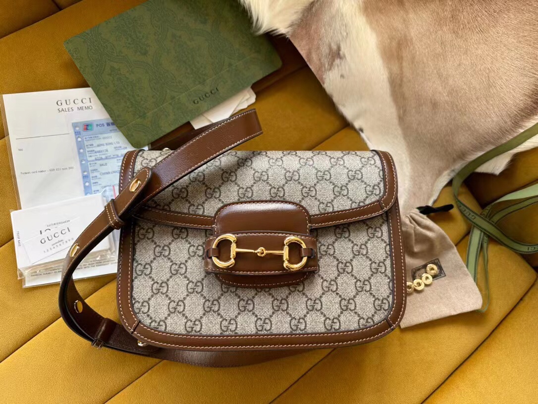 Gucci Horsebit 1955 shoulder bag Brown