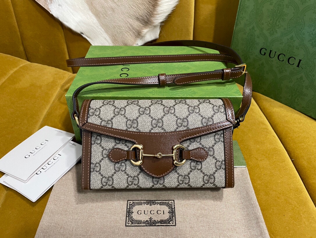 Gucci Horsebit 1955 mini bag in beige