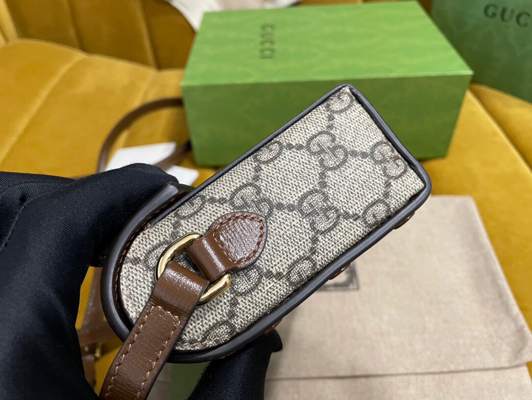 Gucci Horsebit 1955 mini bag in beige