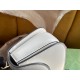 Gucci 686864 Gucci Bamboo 1947 Mini Top Handle Bag White