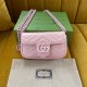 Replica Gucci 699757 GG Marmont Belt Bag Pink