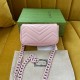 Replica Gucci 699757 GG Marmont Belt Bag Pink