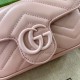 Replica Gucci 699757 GG Marmont Belt Bag Pink