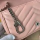 Replica Gucci 699757 GG Marmont Belt Bag Pink