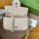 Replica Gucci 699757 GG Marmont Belt Bag White