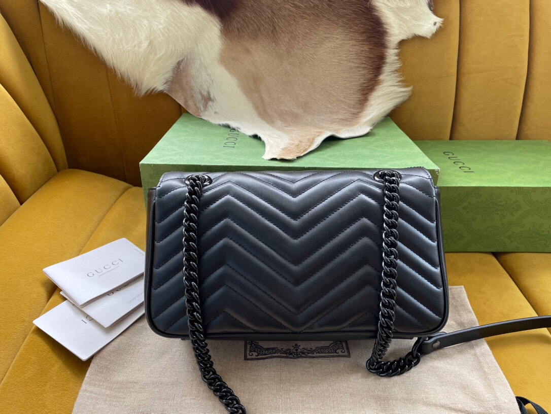 GG Marmont Small Shoulder Bag Matelassé