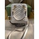 GUCCI GG Marmont Quilted mini 2-way Bag White