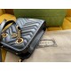 GUCCI GG Marmont Quilted mini 2-way Bag Black