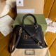 GUCCI 640716 Horsebit 1955 Mini Top Handole Bag Black