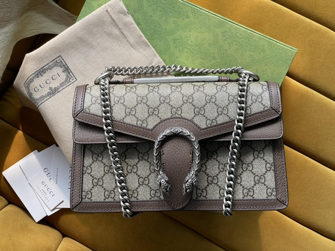 Gucci Handbag Dionysus Bruin